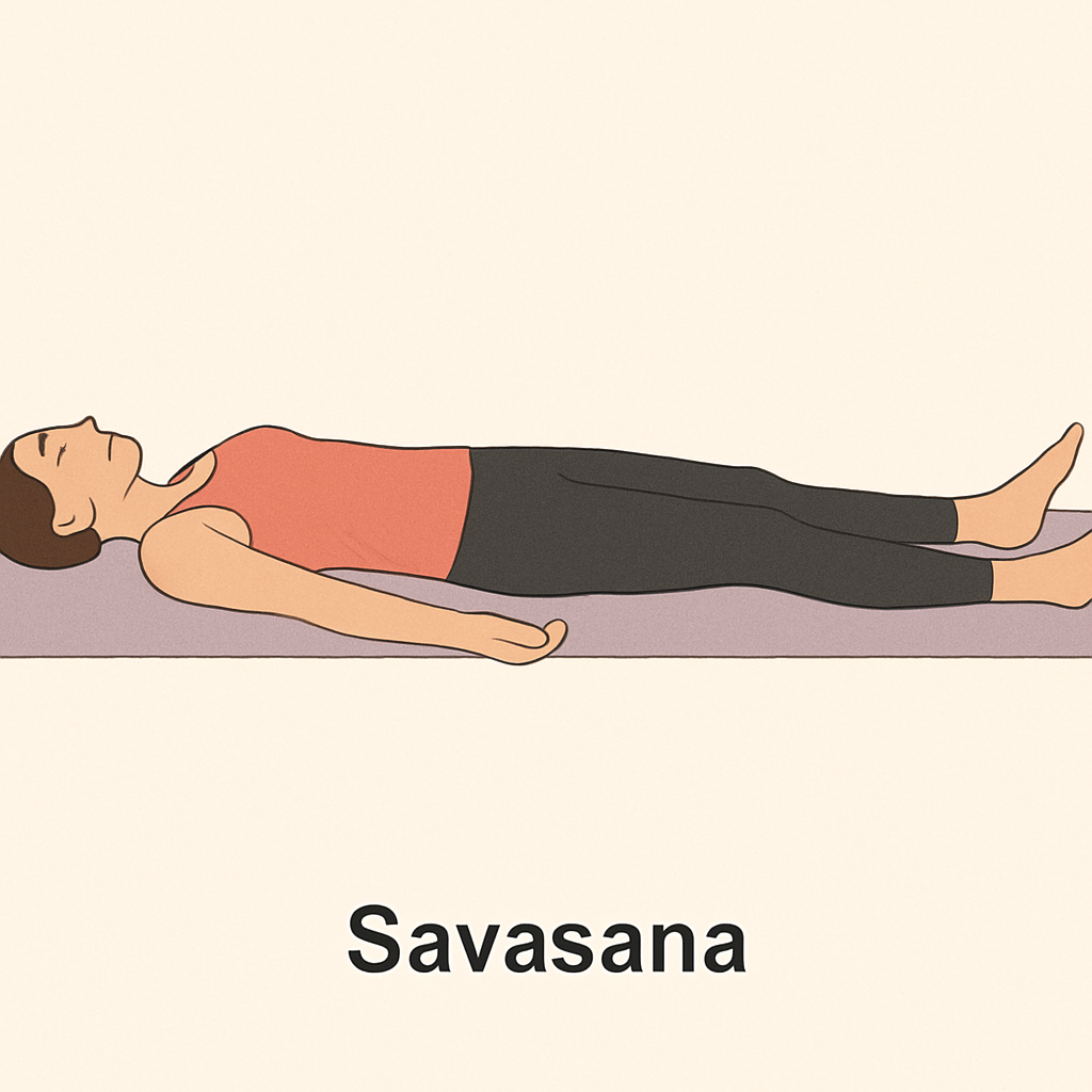 让身体成为庙宇:一场关于瑜伽体式的静心旅程 6 躺尸式 Savasana