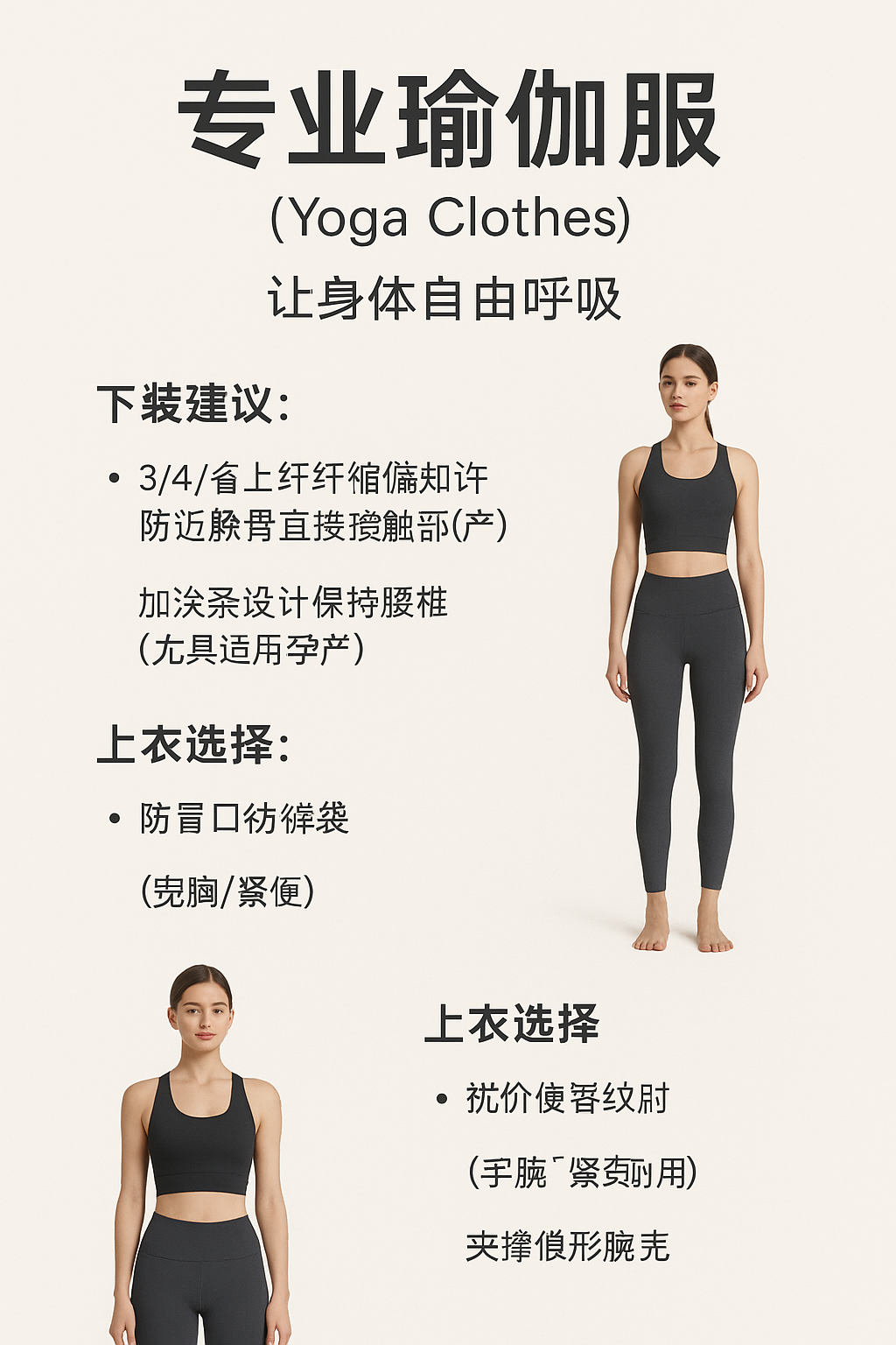 瑜伽练习必备工具清单:助你安全、有效又舒适地练习 2 瑜伽服(Yoga Clothes)