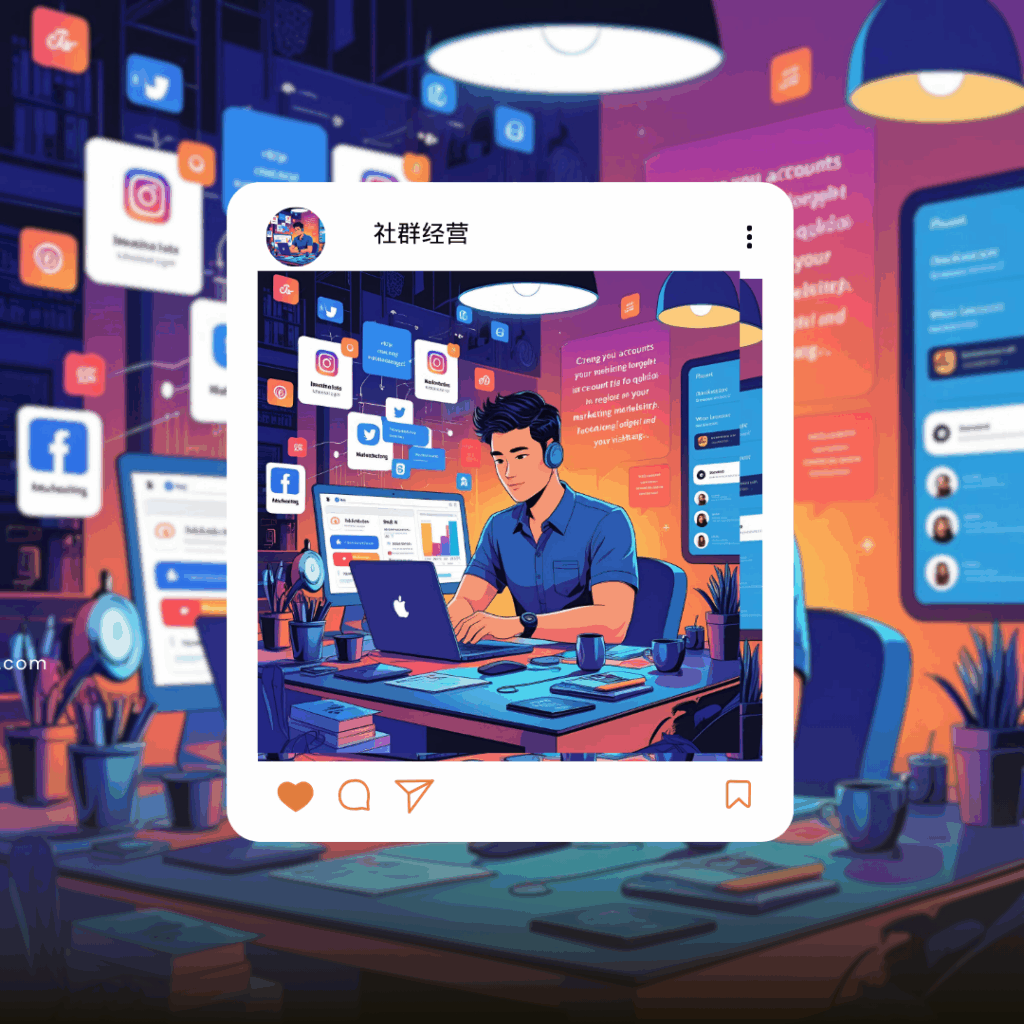 社群经营（IG／小红书／Facebook）